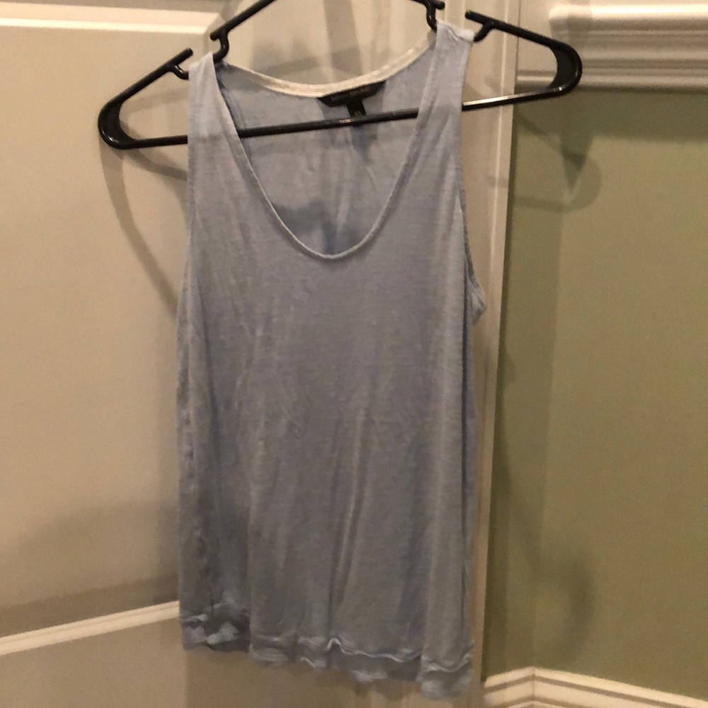 Banana Republic light blue layer tank